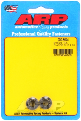 233278E9-660B-81D9-6031-0C1A1237542D ARP Flange Nut Kit 5/16-24 Hex 2 Pack - Image 1
