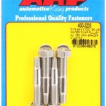 ARP 5/16-24x2.000 SS hex WP pulley w/ .750" fan spcr stud