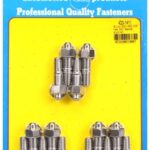 "Buick 350-455 3/8"" hex SS header stud kit"