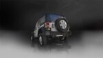 Corsa Axle-Back 2.5" Dual Rear Single 3.5" Wrangler 07-18 - Image 3