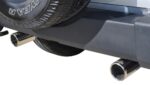 Corsa Axle-Back 2.5" Dual Rear Single 3.5" Wrangler 07-18 - Image 2