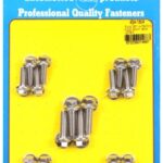 Ford 351. w/factory hold down rails. oil pan bolt kit