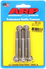 M6 x 1.00 x 60 hex SS bolts (5pcs)