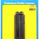 "5/16""-24 x 4.500 hex black oxide bolts" (5pcs)