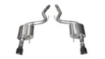 Corsa Axle-Back 3.0" Dual Rear Single 4.5" Mustang 5.0 15-17