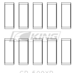 King Conrod Bearing Shell Ford/Volvo 2.5L 5-cyl