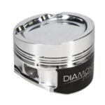 Diamond Piston Kit VW VR6 R32 84.0mm 9.0:1 - Image 2