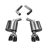 Corsa Axle-Back 2.75 Dual Rear Twin 3.5" Challenger V8 15-22