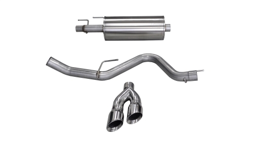 291D862D-D4C0-41E1-C8DF-7B9518D46267 Corsa Cat-Back 3.0" Single Side Twin 4.0" F150 2.7/3.5 15-20 - Image 1