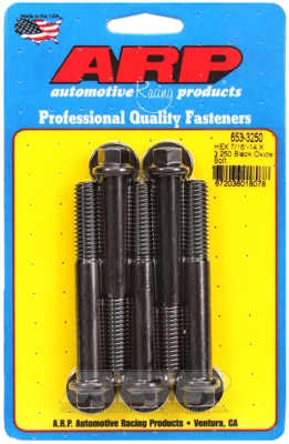 29FFC19A-0AF5-0BC6-AC0C-206E1D43817A "7/16""-14 X 3.250 hex black oxide bolts" (5pcs) - Image 1