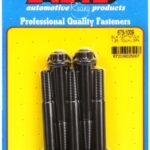 M10 x 1.25 x 70 12pt black oxide bolts (5pcs)