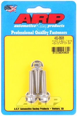 2A3B427D-6136-9E5D-C71E-BDFC7843AE60 ARP Starter Bolt Kit Ford 3-Bolt 5/16 Hex - Image 1