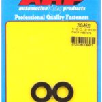 "7/16"ID 13/16"OD .120"TH black washers" (2pcs)