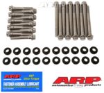 SB Ford w/W heads. SS 12pt head bolt kit