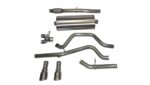 Corsa Cat-Back 3.0" Dual Rear Single 4" Silverado 5.3 14-19