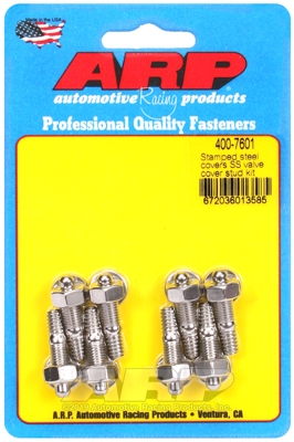 2D5AA125-9F0B-3699-BA5A-BBBC635F4738 Stamped steel covers SS valve cover stud kit - Image 1