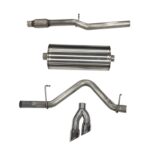 Corsa Cat-Back 3.0" Single Side Twin 4" Silverado 5.3 19-23