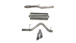 Corsa Cat-Back 3.0" Single Side Twin 4" Silverado 5.3 19-23