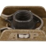 1/4-28 plate nut kit. floating w/replaceable nut