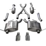 Corsa Cat-Back 2.5" Dual Rear Single 4.5" Cherokee 3.6 11-21