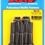 ARP M10 x 1.25 x 50 hex black oxide bolts (5pcs)