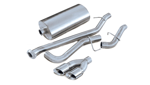3018D1DC-301B-C10C-B1E1-6C60DFEAE9AF Corsa Cat-Back 3.0" Single Side Twin 4.0" Tahoe/Yukon 02-06 - Image 1