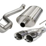 Corsa Cat-Back 3.0" Single Side Twin 4.0" F150 Raptor 11-14