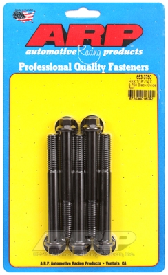 3149DC0E-EB65-05F9-4017-C4A577009FEE "7/16""-14 X 3.750 hex black oxide bolts" (5pcs) - Image 1
