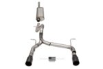 Corsa Cat-Back 2.75" Dual Rear Dual Outlet 4" Wrangler 07-18