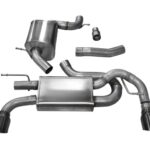 Corsa Cat-Back 3.0" Dual Rear Single 4.0" Golf VI GTI
