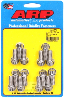 31931099-A62F-D1E4-8C12-5C20B96531C8 "Buick 350-455 3/8"" SS 12pt header bolt kit" - Image 1