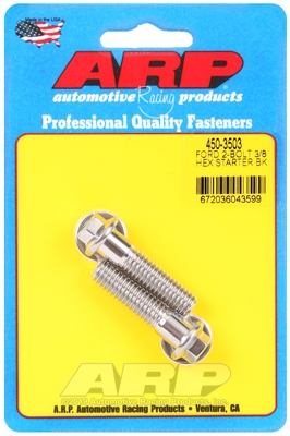 3250518A-68C1-6AF0-DD86-19F2C3ADFC68 ARP Starter Bolt Kit Ford 2-Bolt 3/8 Hex - Image 1