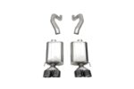 Corsa Axle-Back 3.0" Dual Center Rear Twin 4.5" Corvette C6