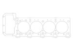 Athena Head gasket BMW M60B40 TH.2,0mm D.90,6mm RIGHT - Image 17