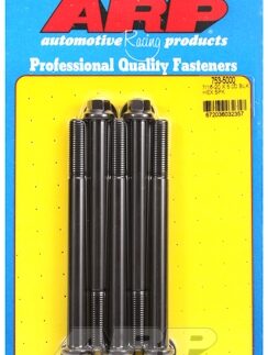"7/16""-20 x 5.000 hex black oxide bolts" (5pcs)