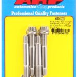ARP 5/16-24x2.500 SS 12pt WP pulley w/ 1.250" fan spcr stud