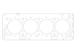 Athena MLS Head gasket Opel Z16LET/LER/XER D.80MM TH.1,00mm - Image 4