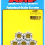1/2-13 cad coarse nyloc hex nut kit (5pcs)