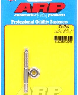 ARP "1/4"" x 2.225 SS air cleaner stud kit"