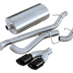 Corsa Cat-Back 3.0" Single Side Twin 4.0" Avalanche 02-06