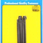 ARP 5/16-24x4.250 black 12pt WP pully w/3.000" fan spcr stud