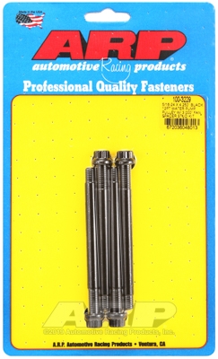 3600962C-8045-4189-255D-6852867B8728 ARP 5/16-24x4.250 black 12pt WP pully w/3.000" fan spcr stud - Image 1