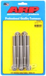 "7/16""-14 X 4.000 12pt SS bolts" (5pcs)