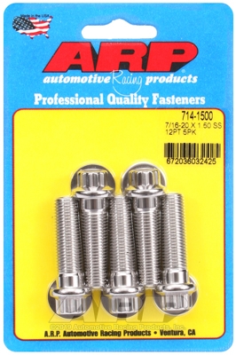36A18685-FEB1-2752-6735-A2325A0CFE7B "7/16""-20 x 1.500 12pt SS bolts" (5pcs) - Image 1