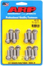 "3/8"" x .750 SS 12pt header bolt kit"