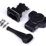 Haltech Throttle Pos. Sensor -Black CCW Rotation 8mm D-Shaft
