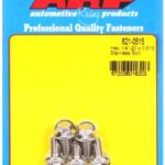 "1/4""-20 x 0.515 hex SS bolts" (5pcs)