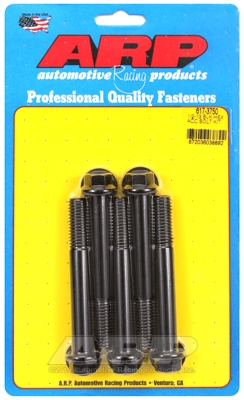 383EA7FA-A3F7-662D-F1CD-639864B43761 ARP Bolt Kit 1/2-13 x 3.750 Black Oxide Hex - Image 1