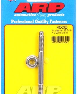 "5/16"" x 3.200 SS air cleaner stud kit"