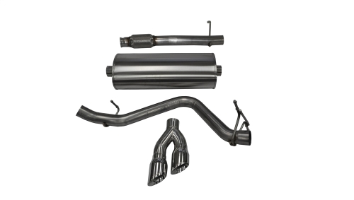 3893402C-E123-863A-1B2F-EAB43D14B142 Corsa Cat-Back 3.0" Single Side Twin 4" Silverado 5.3 14-19 - Image 1